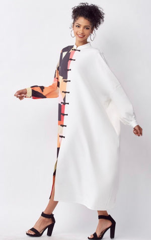 NIKO OVERSIZE SHIRT DRESS