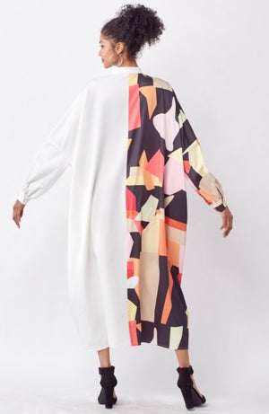NIKO OVERSIZE SHIRT DRESS