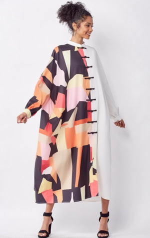 NIKO OVERSIZE SHIRT DRESS